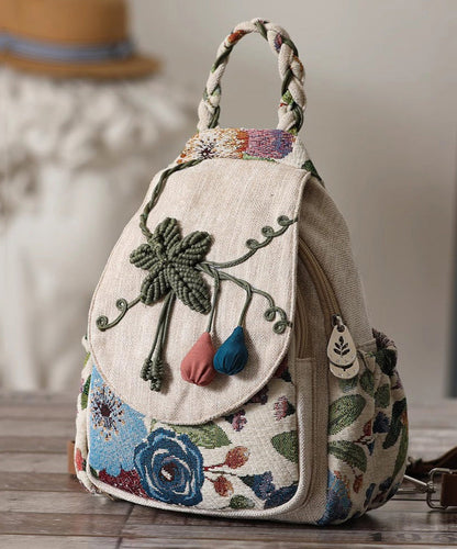 Capacity Versatile Style Bag Backpack Large Ethnic