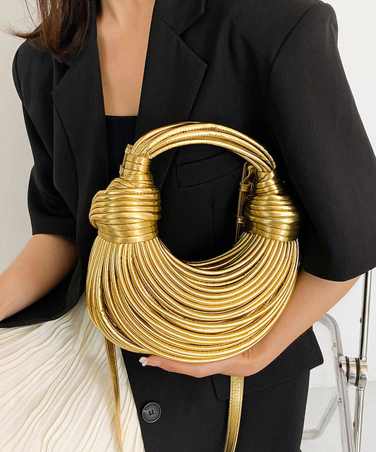 Bag Tote American And European Gold Versatile Fashion