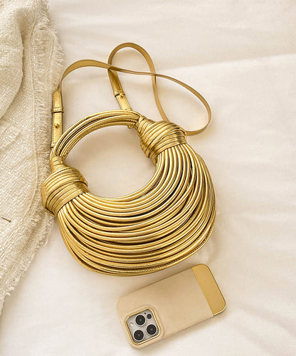 Bag Tote American And European Gold Versatile Fashion