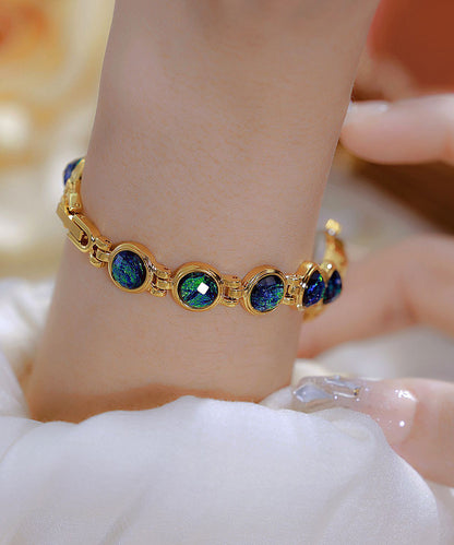 Crystal Metal Hardlex Movement Fashion Quartz Blue Watches