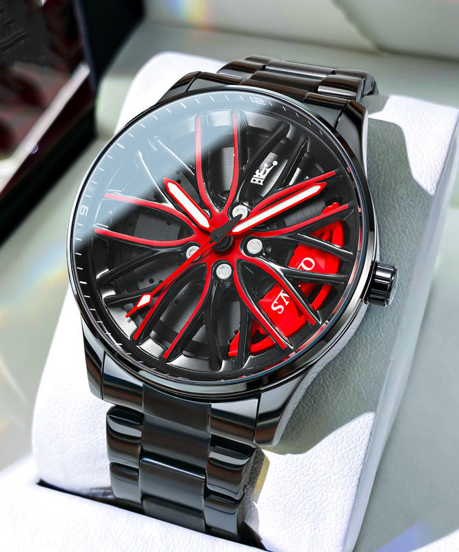 Alliage inoxydable Noctilucent Out Steel Vert Creux Mode