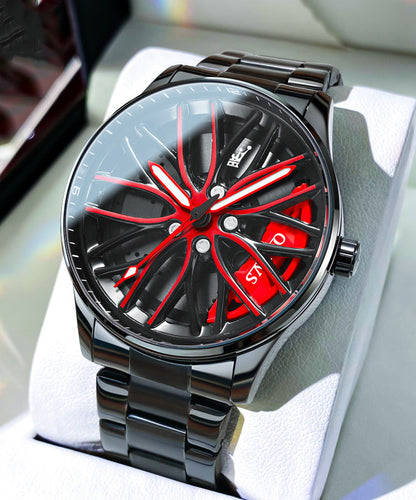 Alliage inoxydable Noctilucent Out Steel Vert Creux Mode