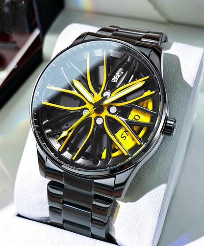 Alliage inoxydable Noctilucent Out Steel Vert Creux Mode