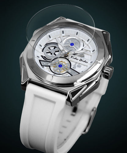 Mode Gummi Grün Aus Quarz Licht Silikon Hohl Bewegung