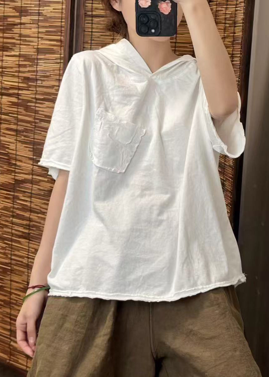 Baumwolle Fein Kapuze Sommer Tanks Tasche Grün