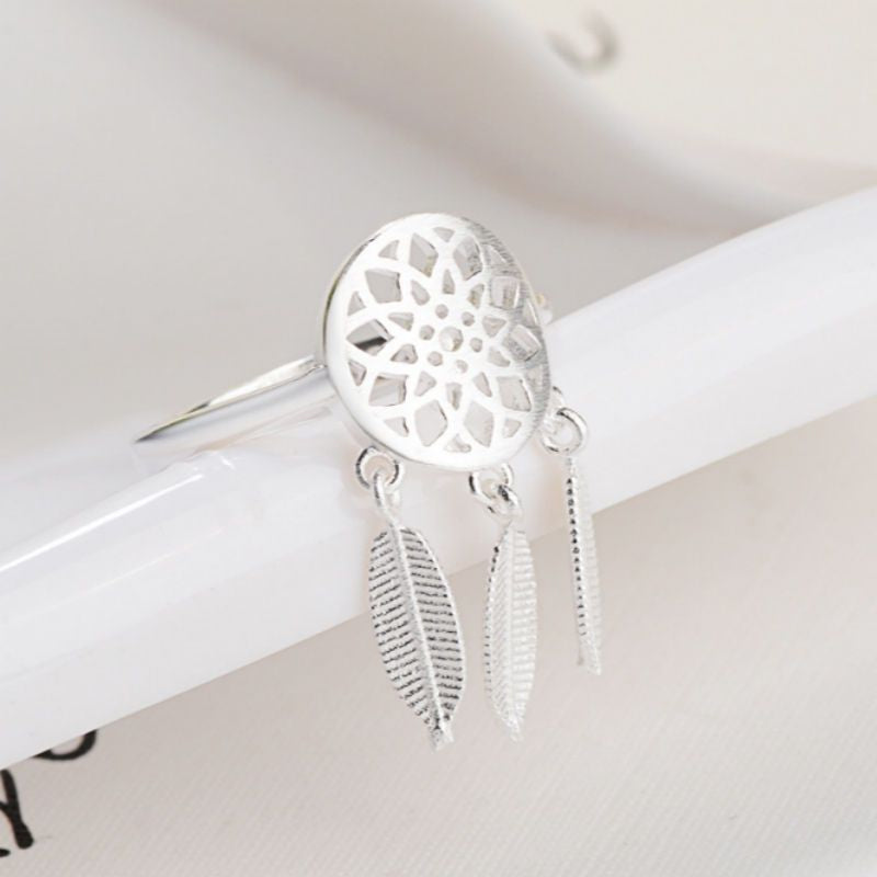 Silver Ring Open Catcher Sterling 925 Dream