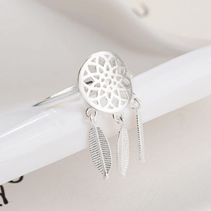 Silver Ring Open Catcher Sterling 925 Dream