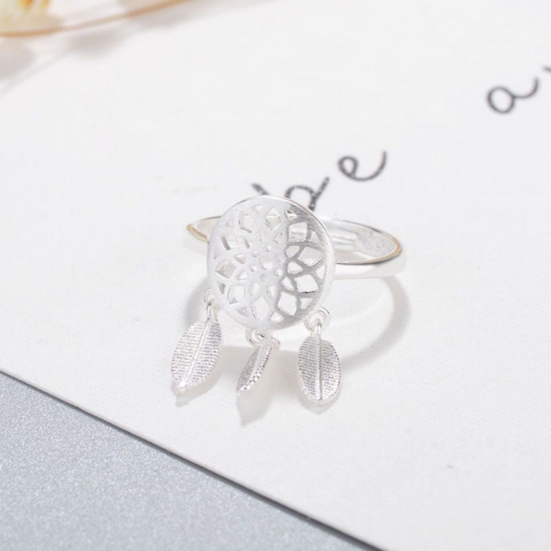 Silver Ring Open Catcher Sterling 925 Dream
