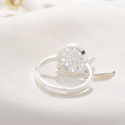 Silver Ring Open Catcher Sterling 925 Dream