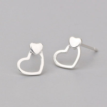 Heart 925 Earring Sterling Silver