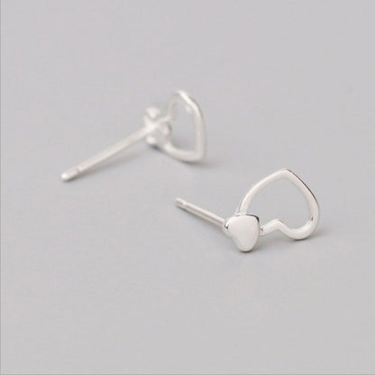 Heart 925 Earring Sterling Silver