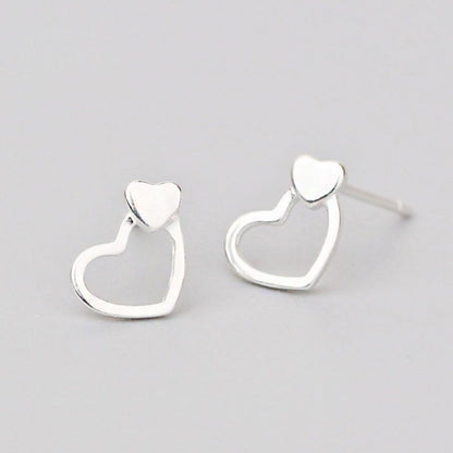Heart 925 Earring Sterling Silver