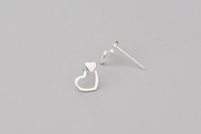 Heart 925 Earring Sterling Silver