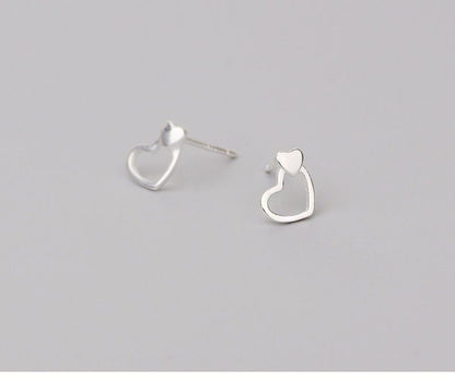 Heart 925 Earring Sterling Silver