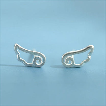 Wings Silver Earring Sterling