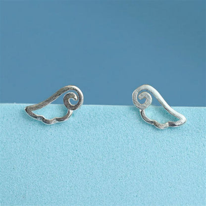 Wings Silver Earring Sterling