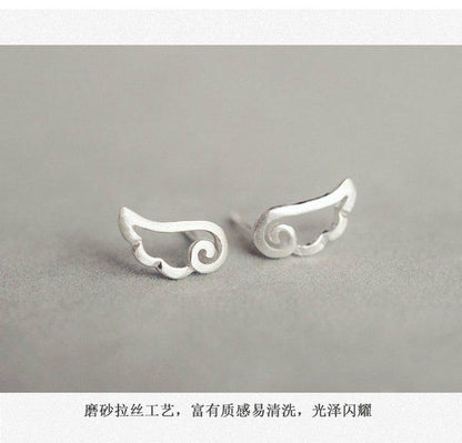 Wings Silver Earring Sterling