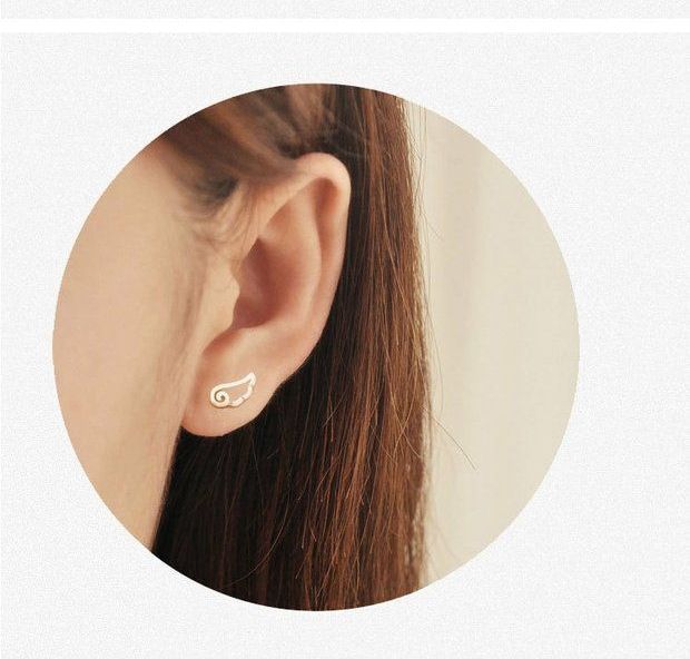Wings Silver Earring Sterling