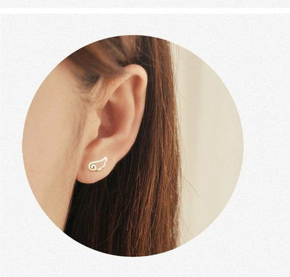 Wings Silver Earring Sterling