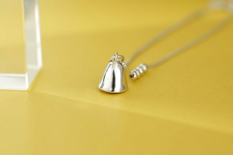 Sterling Bracelet Bell Silver