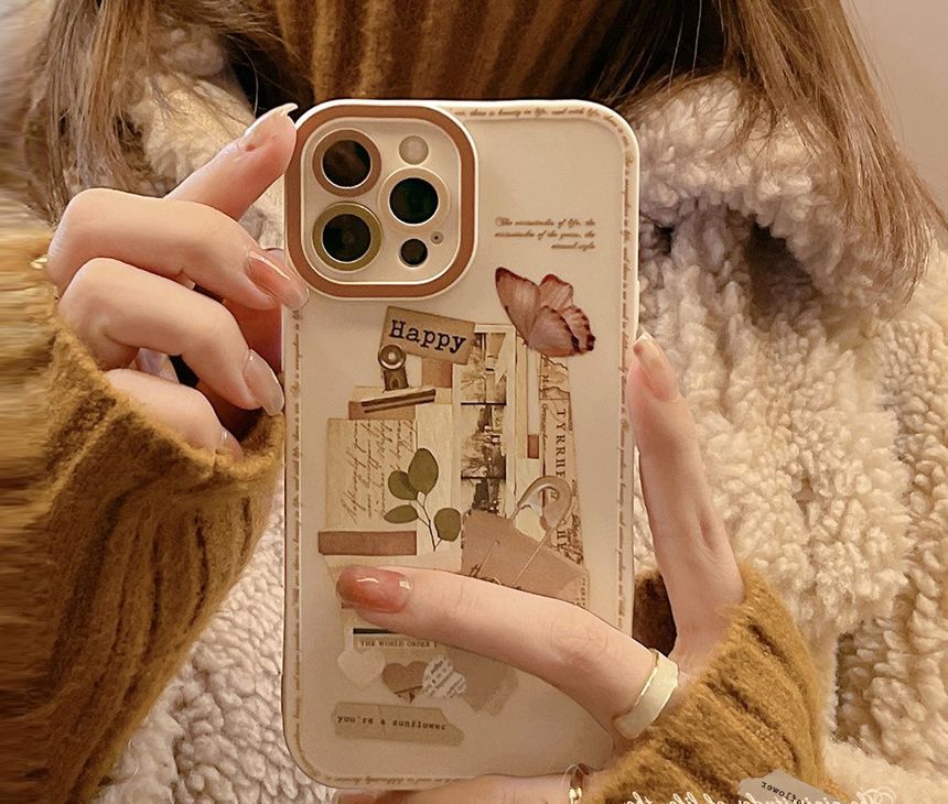 Retro Phone Case Print