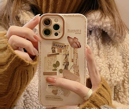 Retro Phone Case Print