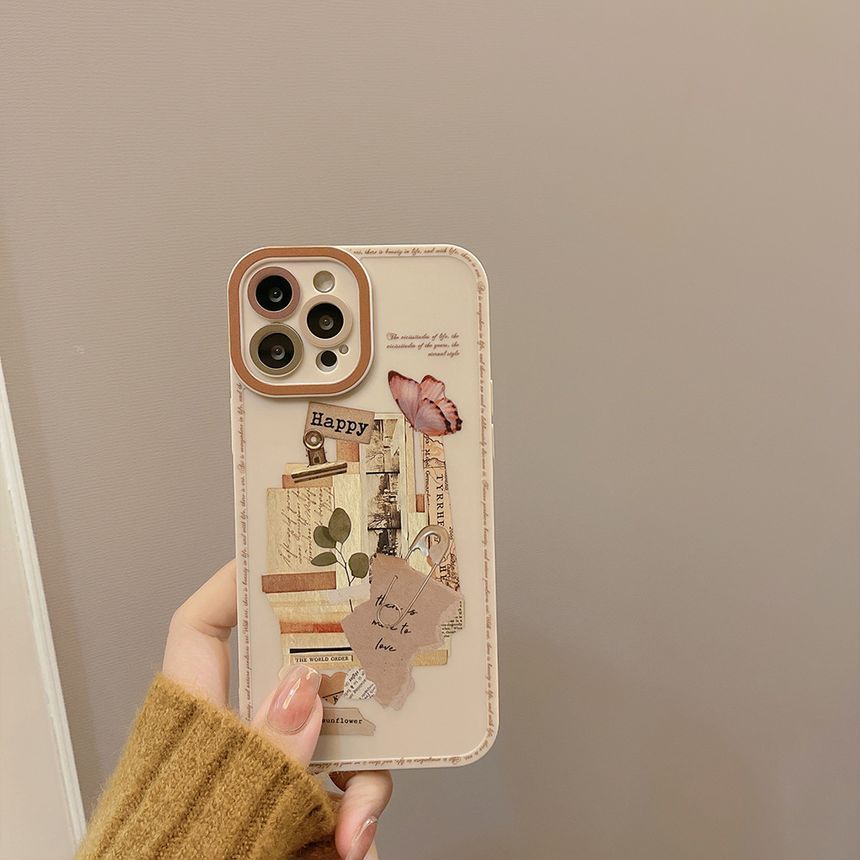 Retro Phone Case Print