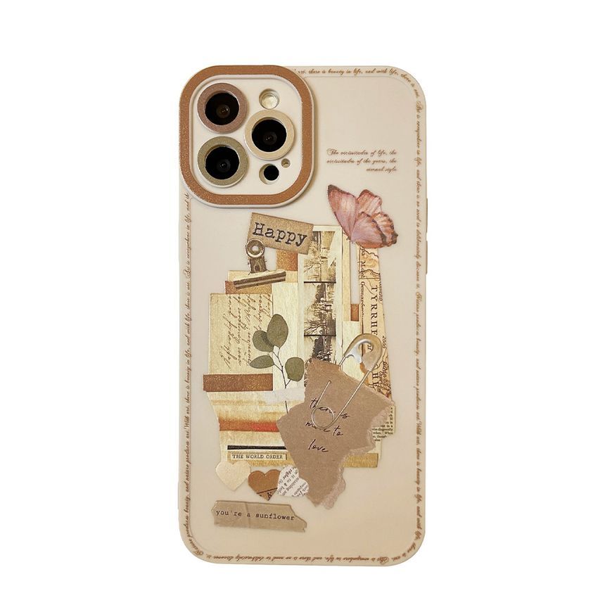 Retro Phone Case Print