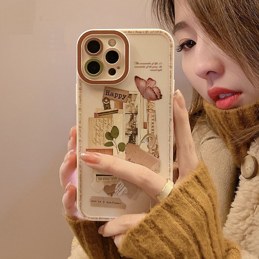 Retro Phone Case Print