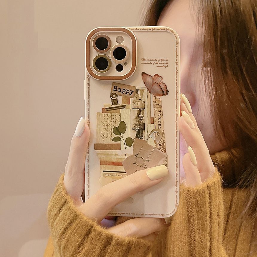 Retro Phone Case Print