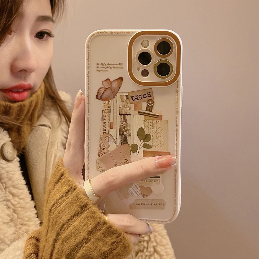 Retro Phone Case Print