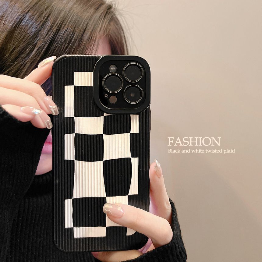 Checker Case Phone
