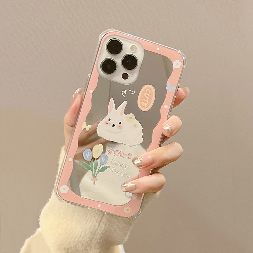 Phone Mirrored Rabbit Case