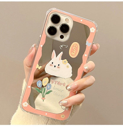 Phone Mirrored Rabbit Case