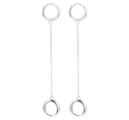 Double Hoop Piercing Earring