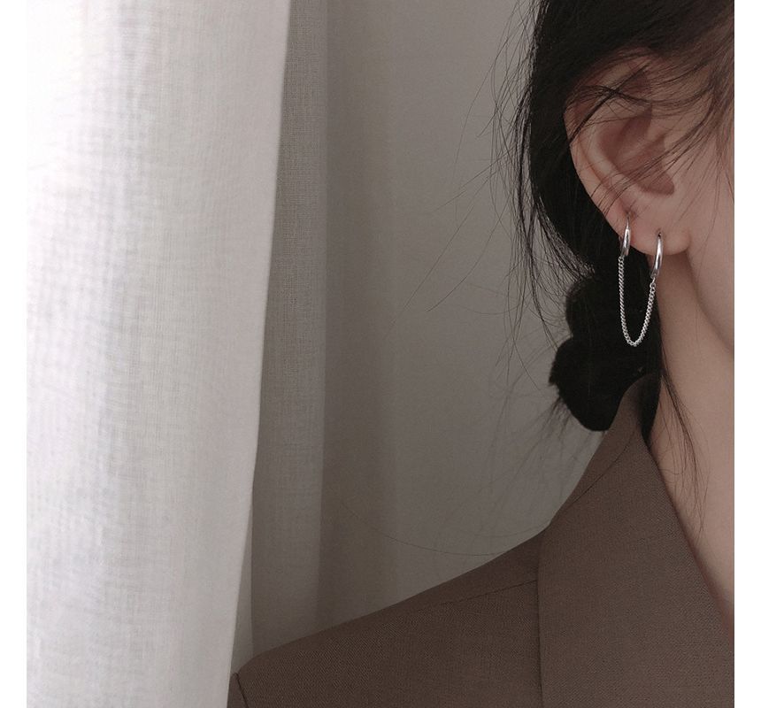 Double Hoop Piercing Earring