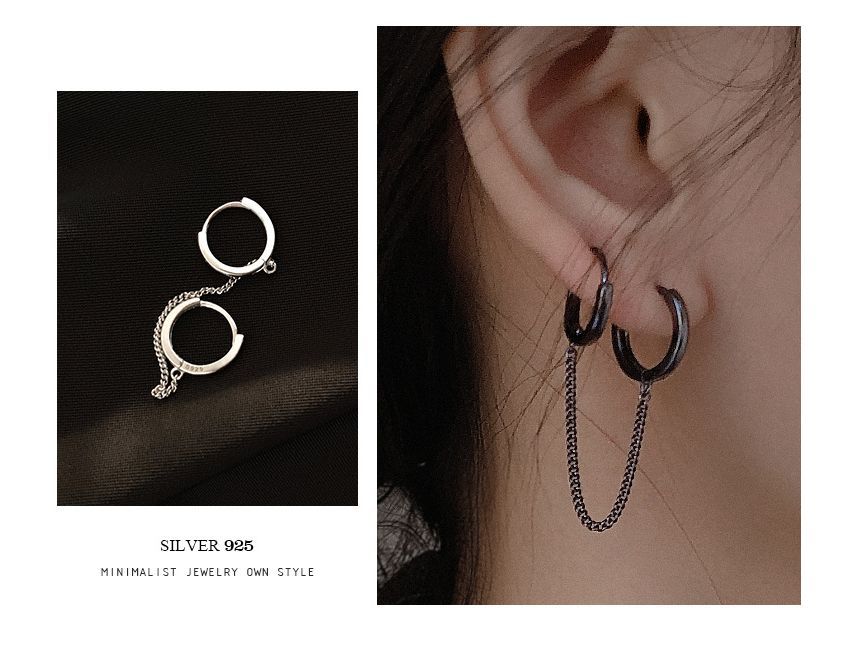 Double Hoop Piercing Earring