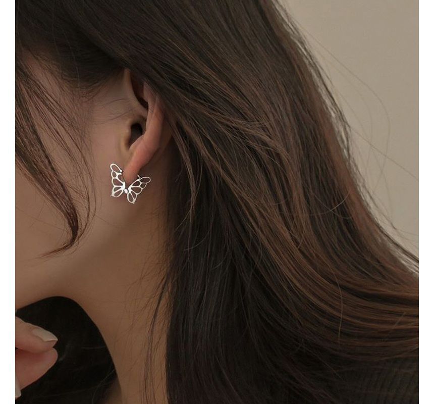 Butterfly Earring Sterling Silver