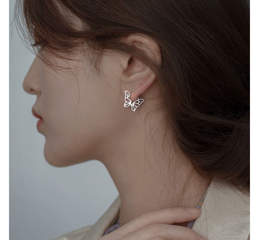 Butterfly Earring Sterling Silver