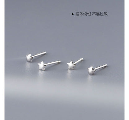 Sterling Stud Silver Star Earring
