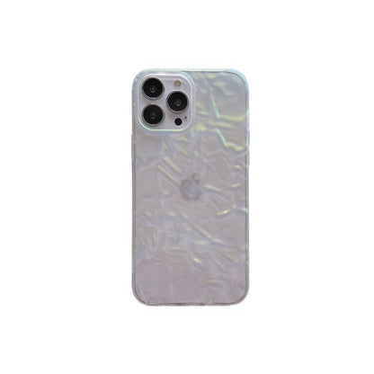 Textured Transparent Case Phone