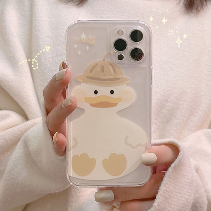 Case Duck Transparent Phone