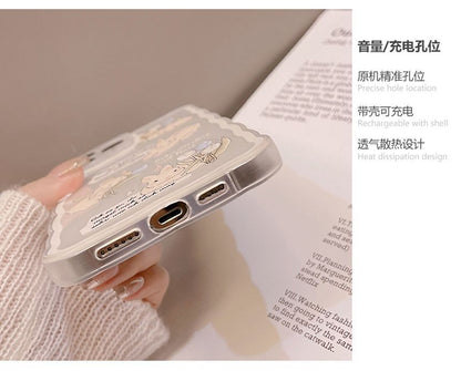 Phone Transparent Case Rabbit