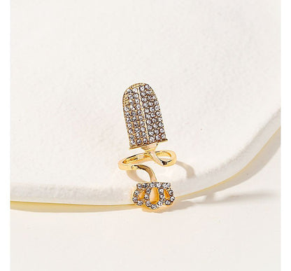 Strassglasur-Nagelring