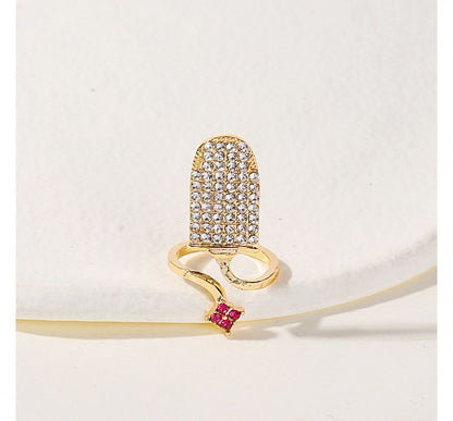 Strassglasur-Nagelring