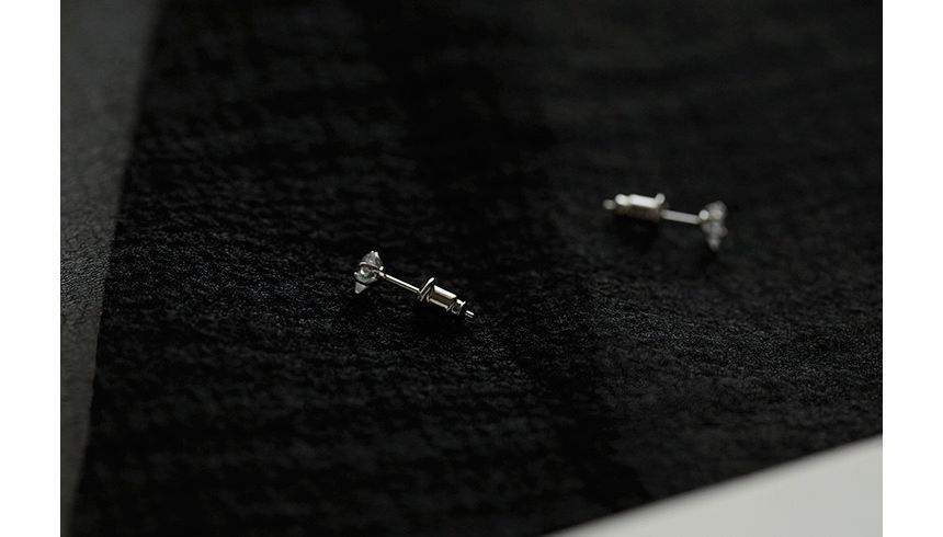 Earring Star Stud Rhinestone