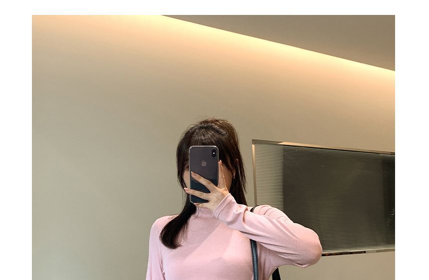 High Waist Plain Pleated Mini A-Line Skirt