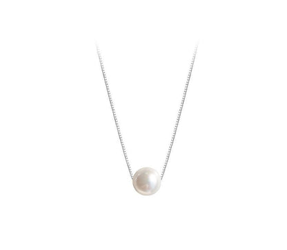 Faux Necklace Pearl