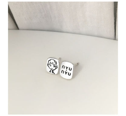 Stud Cartoon Earring