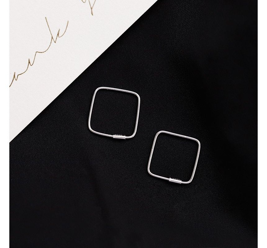 Hoop Square Earring